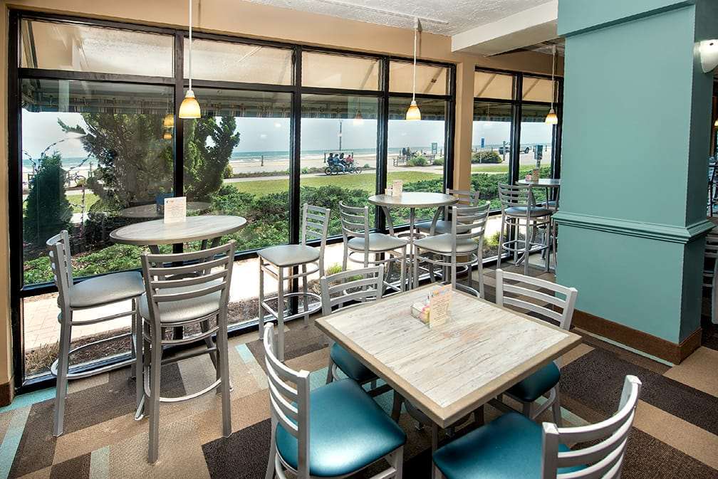Ramada Plaza By Wyndham Virginia Beach Oceanfront Étterem fotó